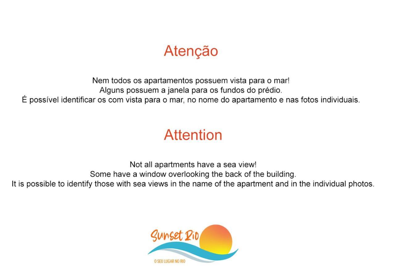 Sunset Rio Flats Rio de Janeiro Exterior foto